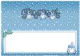 Merry Christmas Grandparents Matching Large Dl Insert