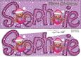 Merry Christmas Sophie Robins Large Dl & 3D Decoupage