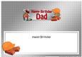 Birthday Dad Handyman Tools Large Dl Matching Insert