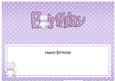 Birthday Cat Large Dl Matching Insert