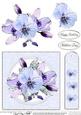 Posy & Pearls Quick Card with Decoupage