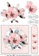 Posy & Pearls Quick Card with Decoupage