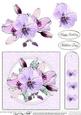 Posy & Pearls Quick Card with Decoupage