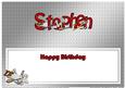 Birthday Stephen DIY Tools Matching Large Dl Insert