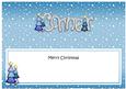 Merry Christmas Conner Xmas Trees Matching Large Dl Insert