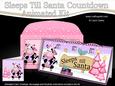 3D Xmas Milly Moo Cow Sleeps Till Santa Countdown Card