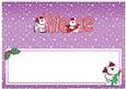 Xmas Niece with Polar Bears Matching Large Dl Insert