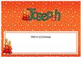 Merry Christmas Lewis Xmas Trees Matching Large Dl Insert