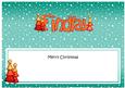 Merry Christmas Findlay Xmas Trees Matching Large Dl Insert