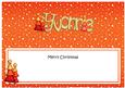 Merry Christmas Yvonne Xmas Trees Matching Large Dl Insert