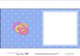 Party Rings Biscuits Birthday Matching Square Insert