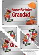 5x7 Handyman Tools Birthday Grandad Scallop Corner