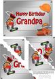 5x7 Handyman Tools Birthday Grandpa Scallop Corner
