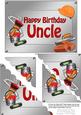 5x7 Handyman Tools Birthday Uncle Scallop Corner