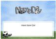 Name Day Football Matching Large Dl Insert