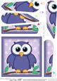 Hoot the Owl Fan Pyramage Topper