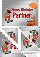 5x7 Handyman Tools Birthday Partner Scallop Corner