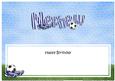 Happy Birthday Nephew Football Matching Large Dl Insert