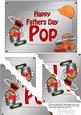 5x7 Handyman Tools Fathers Day Pop Scallop Corner