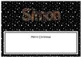 Merry Christmas Simon Animal Prints Matching Large Dl Insert