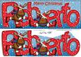 Merry Christmas Roberto Rudolph Large Dl & 3D Decoupage