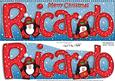 Merry Christmas Ricardo Penguins Large Dl & 3D Decoupage