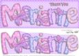 Large Dlthank You Marianne Butterflies Card & 3D Decoupage