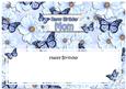 Birthday Mom Floral Butterflies Large Dl Matching Insert