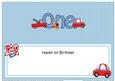 1st Birthday Cars Large Dl Matching Large Dl Insert