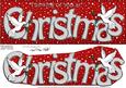 Large Dl Thinking of You at Christmas Doves 3D Decoupage