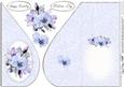 Posy & Pearls Teardrop Card