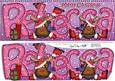 Merry Christmas Rebecca Rudolph Large Dl & 3D Decoupage