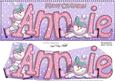 Merry Christmas Annie Snowmen Large Dl & 3D Decoupage