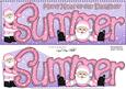 Merry Christmas Summer Santa Large Dl & 3D Decoupage