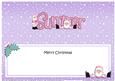 Merry Christmas Summer Santa Matching Large Dl Insert