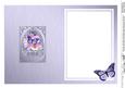 Butterfly & Flowers Fancy Arch Shaped Matching Insert