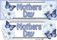 Large Dl Mothers Day Floral Butterflies 3D Decoupage