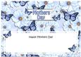 Mothers Day Floral Butterflies Large Dl Matching Insert