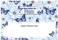 Mothers Day Mam Floral Butterflies Large Dl Matching Insert