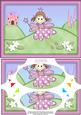 A5 Fairy Twinkletoes Scallop Corners and Pyramage