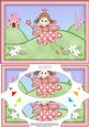 A5 Fairy Twinkletoes Scallop Corners and Pyramage