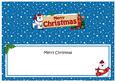 Christmas Polar Bear Signpost Large Dl Matching Insert