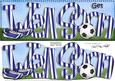 Large Dl Get Well Soon Football Card & 3D Decoupage