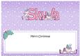 Merry Christmas Skyla Snowmen Matching Large Dl Insert