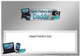 Fathers Day Daddy Gadgets & Gizmos Matching Large Dl Insert