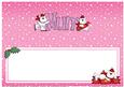 Xmas Mum Polar Bears Matching Large Dl Insert