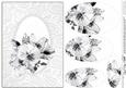 Posy & Pearls Quick Card with Pyramage