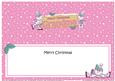 Xmas Grandma Snowmen Signpost Large Dl Matching Insert