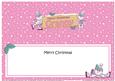 Xmas Granny Snowmen Signpost Large Dl Matching Insert