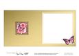 Butterfly Pinks Round Edged Shape Matching Insert